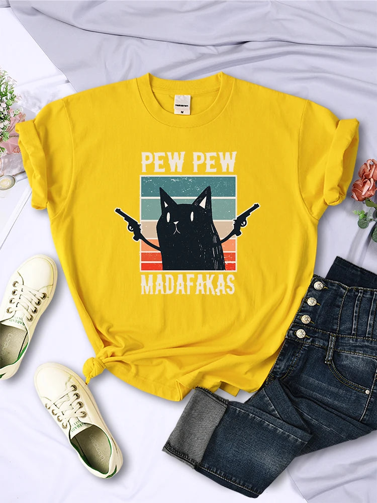 "Pew Pew Madafaks" Women's T-Shirt