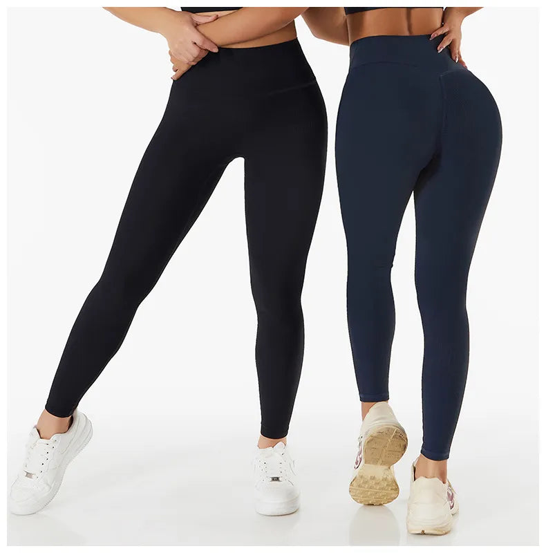 SculptFlex Ribbed Yoga Leggings