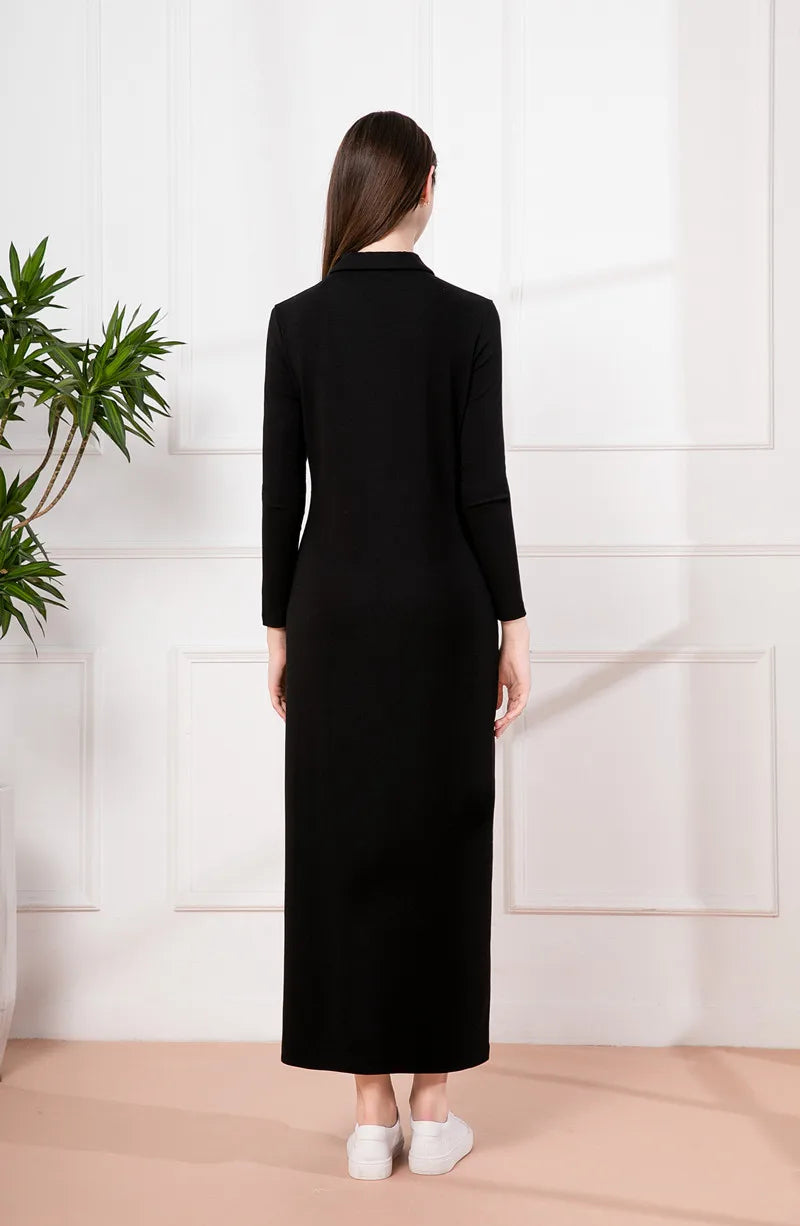 Buttoned Maxi Dress for Spring/Summer 2024