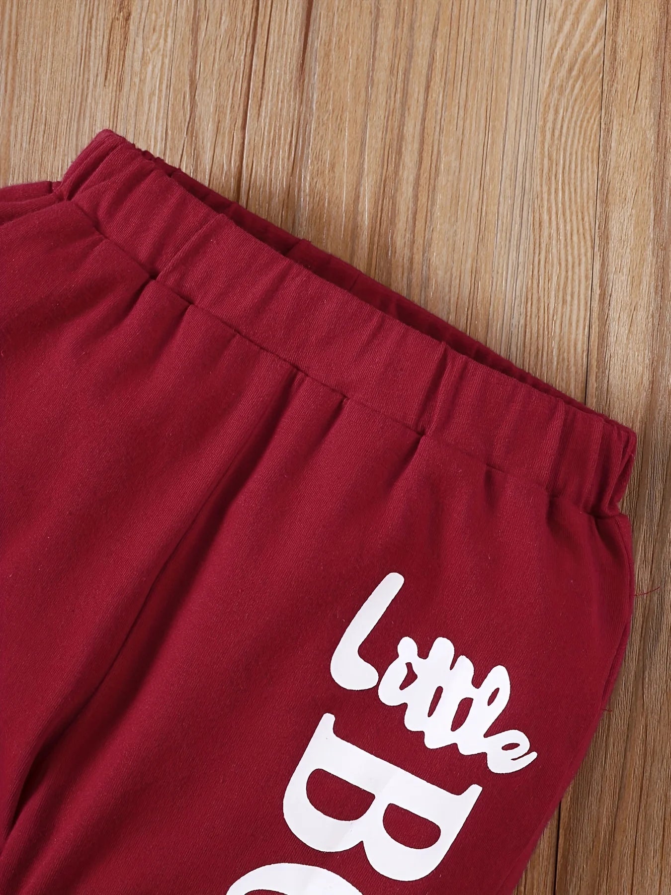 Kids' Letter Print Clothes Set